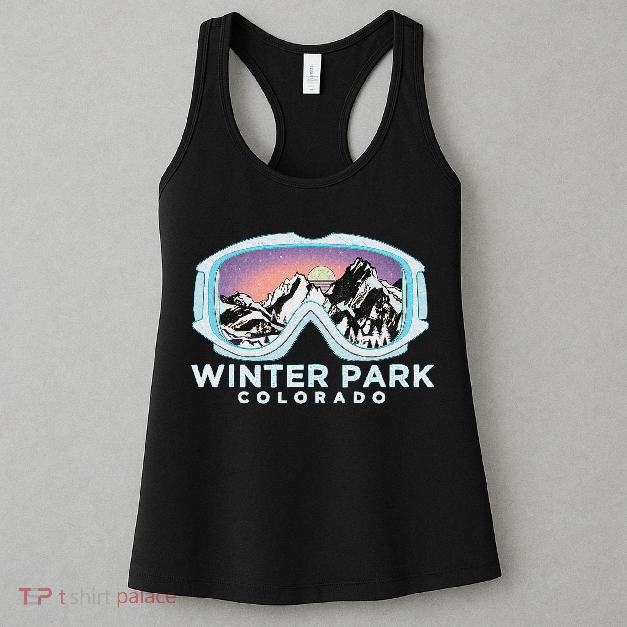 Winter Park Ski Winter Park Co Skiing Snow Gift Women's Tank Top