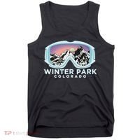 Winter Park Ski Winter Park Co Skiing Snow Gift Tank Top thumb 0