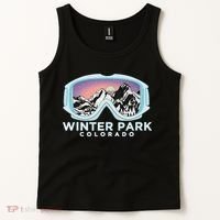 Winter Park Ski Winter Park Co Skiing Snow Gift Tank Top thumb 2