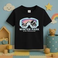 Winter Park Ski Winter Park Co Skiing Snow Gift Toddler T-Shirt thumb 3