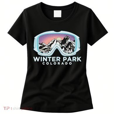 Winter Park Ski Winter Park Co Skiing Snow Gift Women's T-Shirt