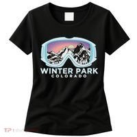 Winter Park Ski Winter Park Co Skiing Snow Gift Women's T-Shirt thumb 0