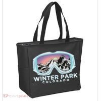 Winter Park Ski Winter Park Co Skiing Snow Gift Tote Bag thumb 2