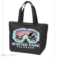 Winter Park Ski Winter Park Co Skiing Snow Gift Tote Bag thumb 3
