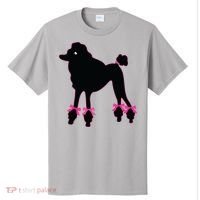 Womens Poodle Skirt 1950s Sock Hop Costume Record Hop Dance T-Shirt thumb 0