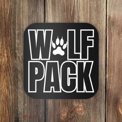 Wolf Pack Sport Teams Coaster