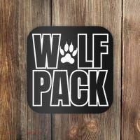 Wolf Pack Sport Teams Coaster thumb 0
