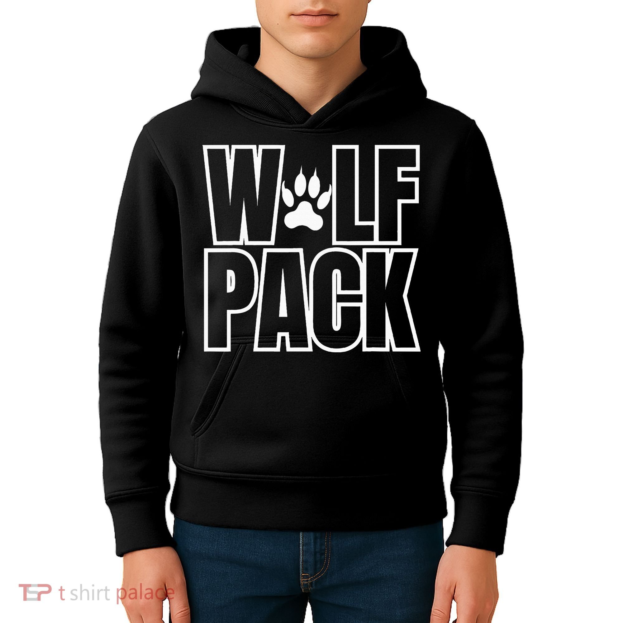 Wolf Pack Sport Teams Kids Hoodie