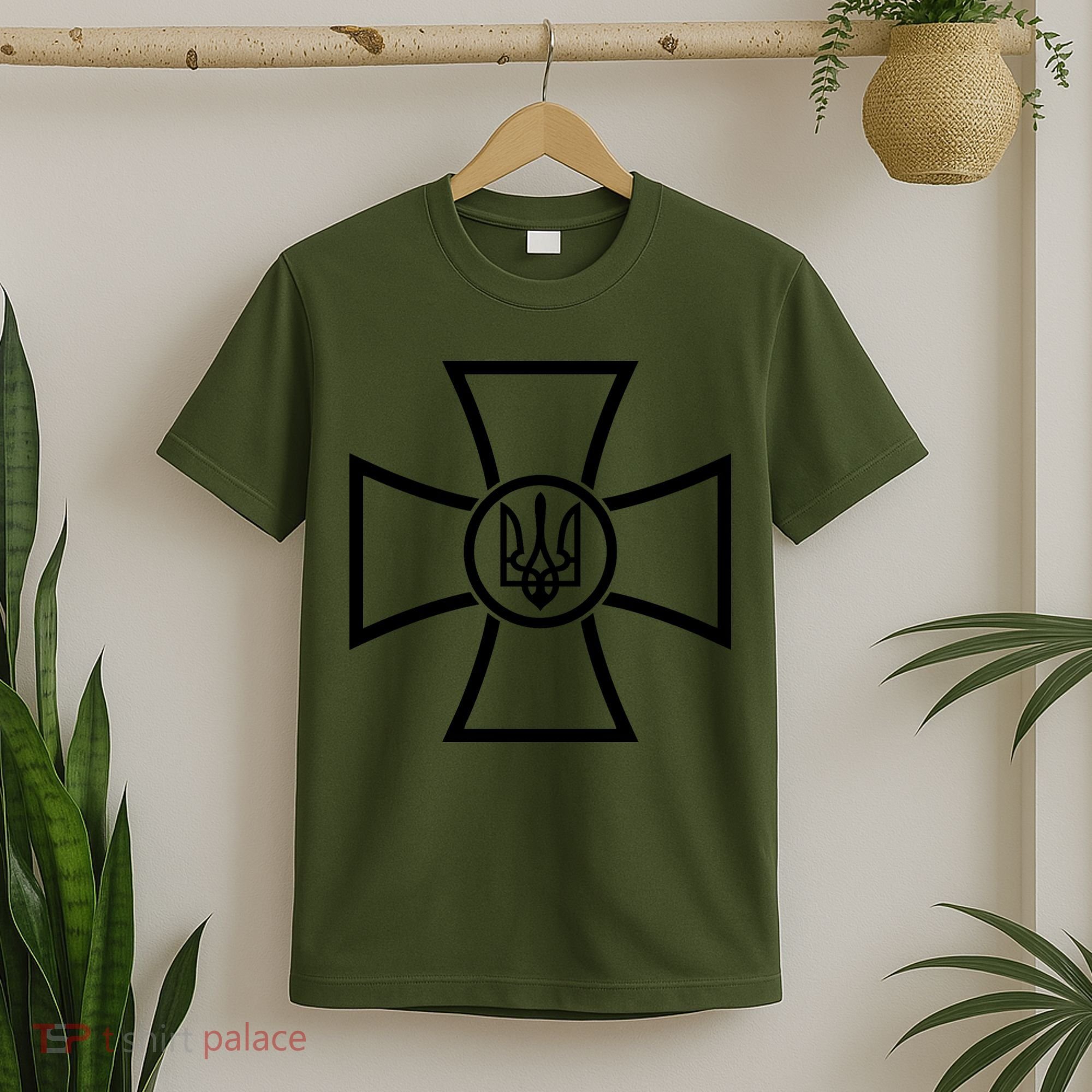 Warship Postage Stamp Front And Back Print Go F Yourself T-Shirt