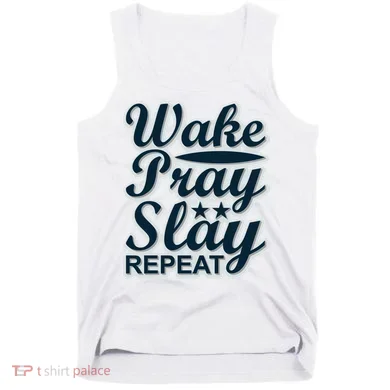 Wake Pray Slay Repeat Tank Top