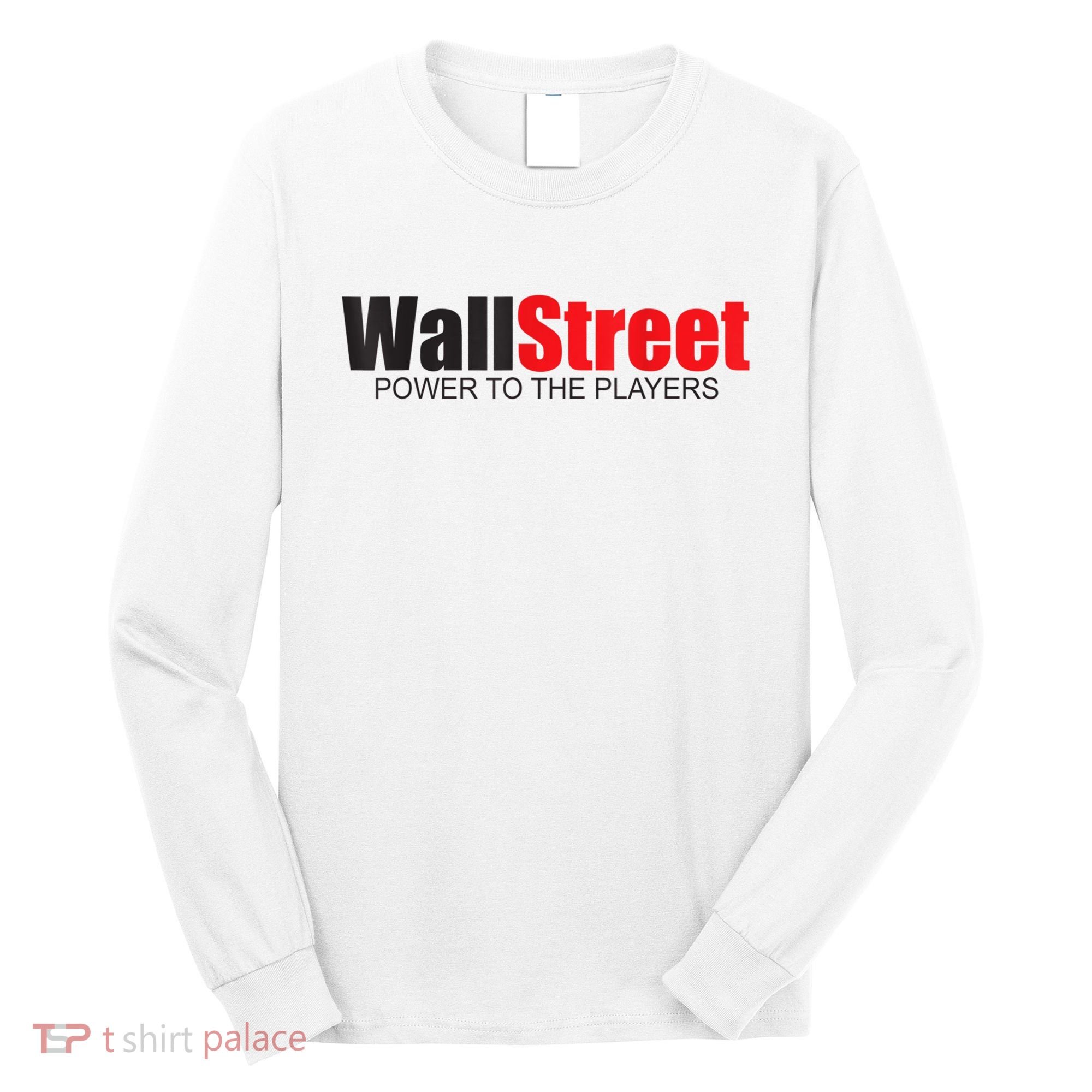 Wallstreet Power To The Players Long Sleeve Shirt