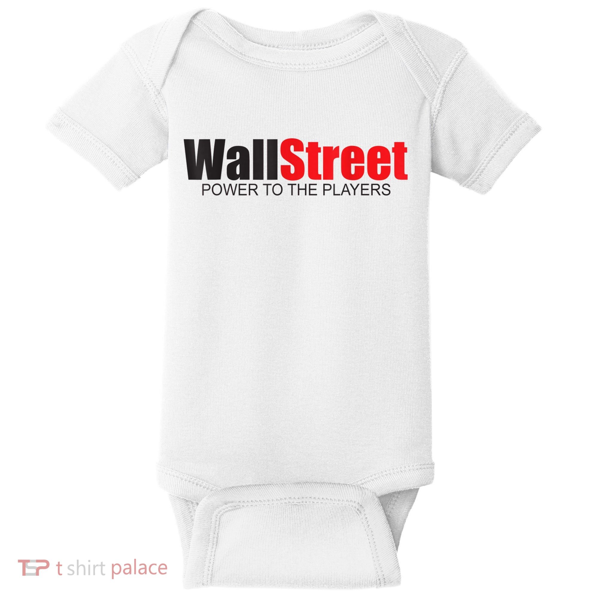 Wallstreet Power To The Players Baby Bodysuit