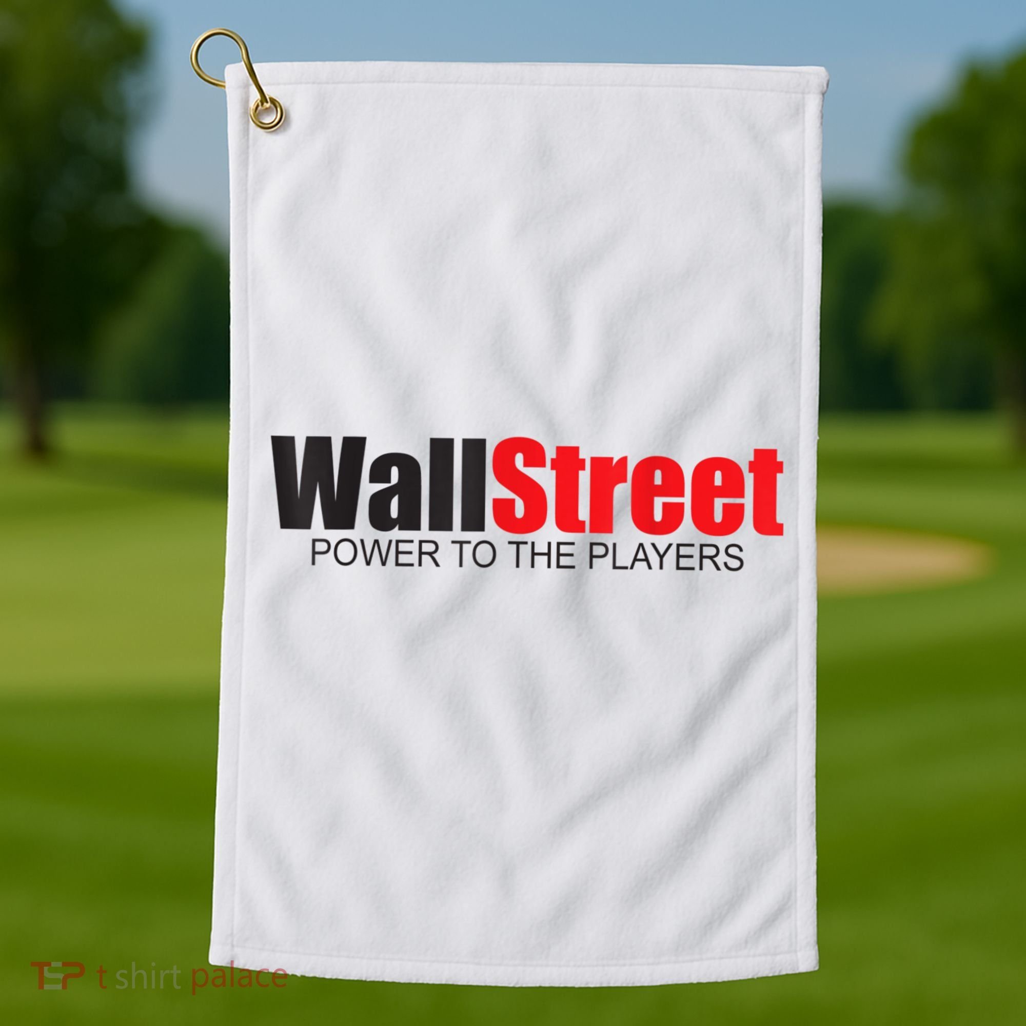 Wallstreet Power To The Players Golf Towel