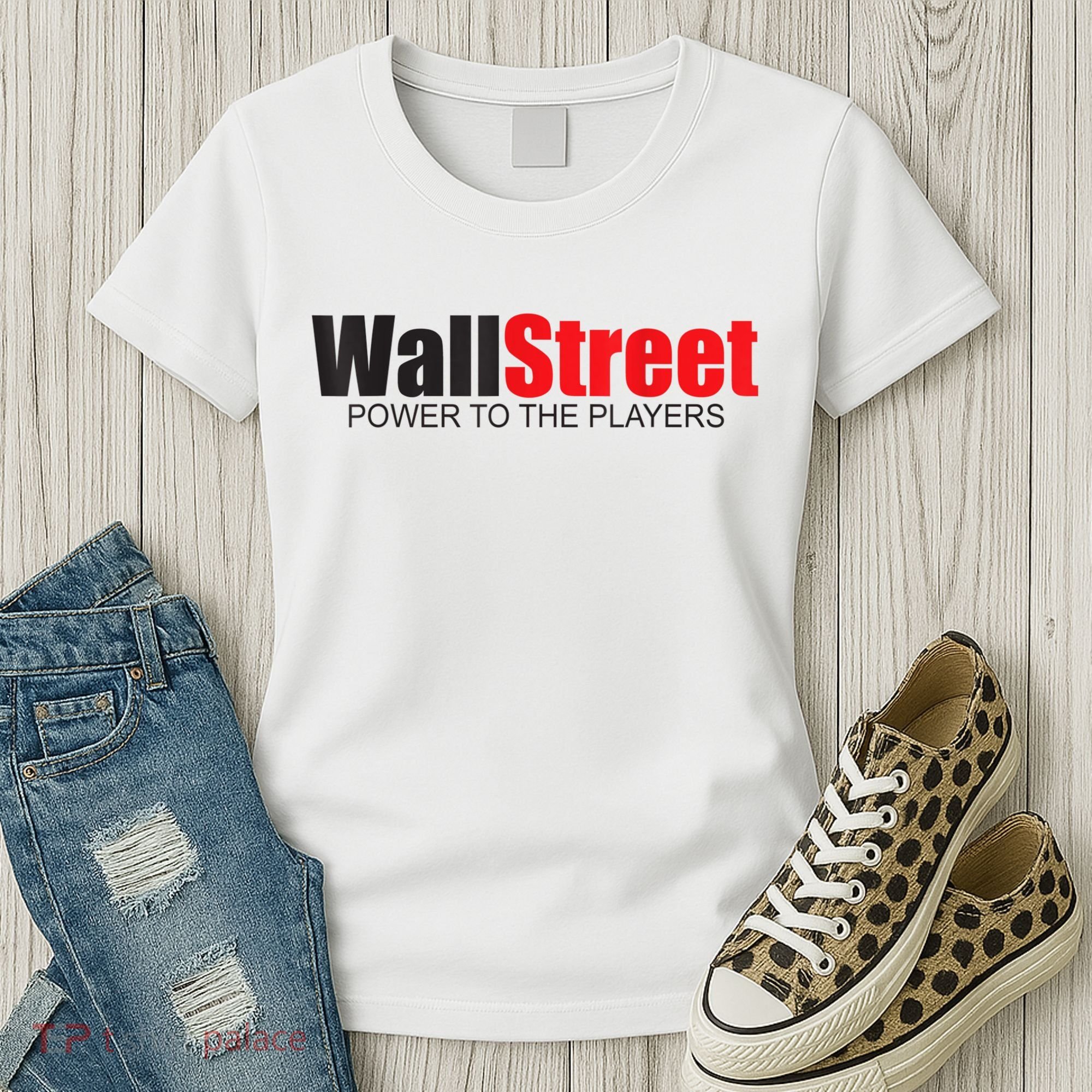 Wallstreet Power To The Players Women's T-Shirt