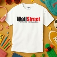 Wallstreet Power To The Players Kids T-Shirt thumb 3