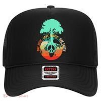 World Peace Tree Gift Love People Earth Day Gift Hat thumb 0