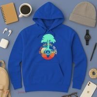 World Peace Tree Gift Love People Earth Day Gift Hoodie thumb 3