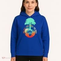 World Peace Tree Gift Love People Earth Day Gift Hoodie thumb 5
