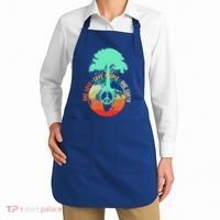 World Peace Tree Gift Love People Earth Day Gift Apron thumb 2