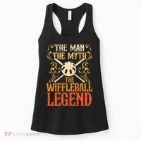 Wiffleball Player The Man The Myth Legend Wiffleball  Women's Tank Top thumb 0