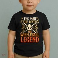 Wiffleball Player The Man The Myth Legend Wiffleball  Toddler T-Shirt thumb 2