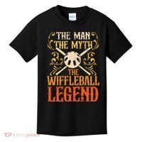 Wiffleball Player The Man The Myth Legend Wiffleball  Kids T-Shirt thumb 0