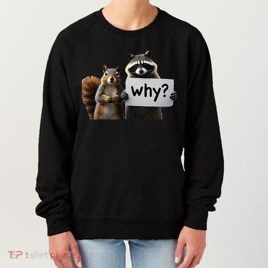 Why Peanut The Squirrel & Fred The Raccoon Women's Sweatshirt