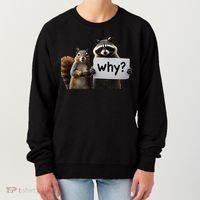 Why Peanut The Squirrel & Fred The Raccoon Women's Sweatshirt thumb 0
