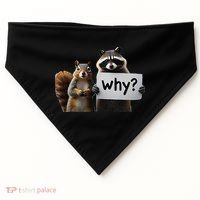 Why Peanut The Squirrel & Fred The Raccoon USA-Made Doggie Bandana thumb 0