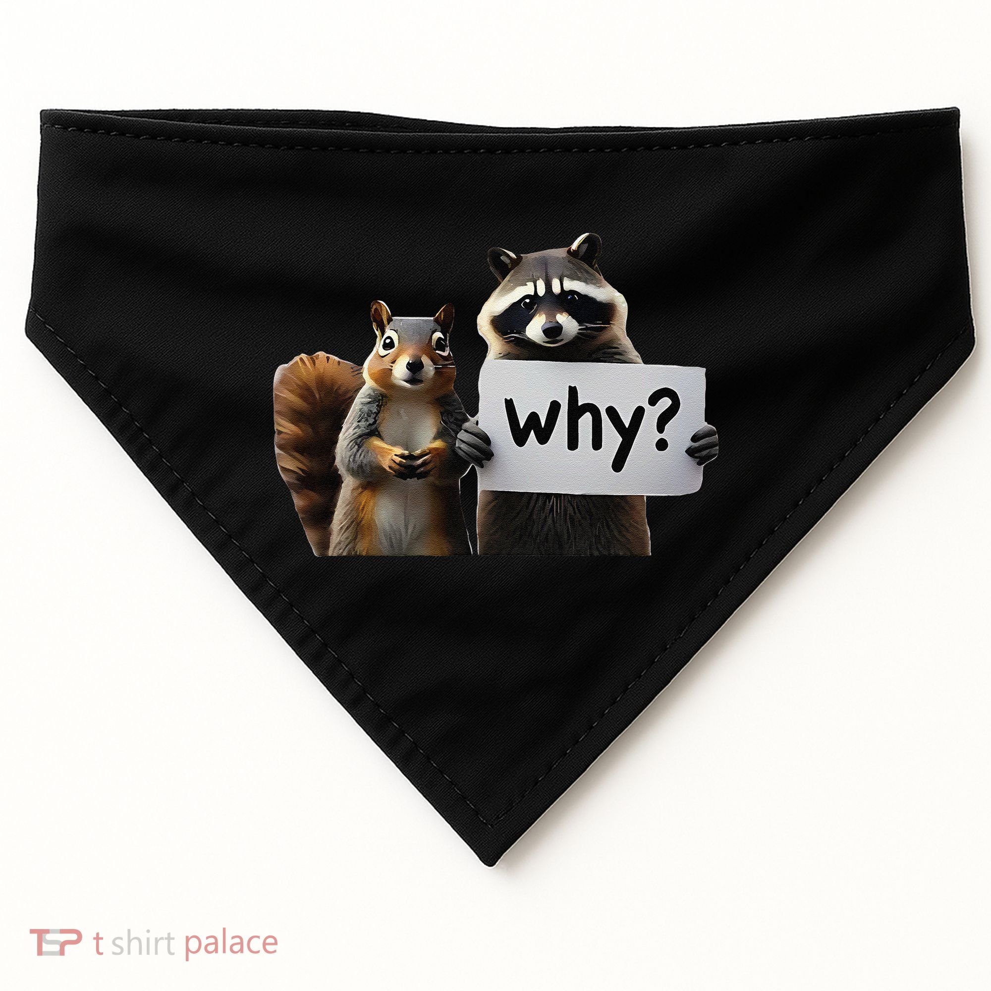 Why Peanut The Squirrel & Fred The Raccoon USA-Made Doggie Bandana