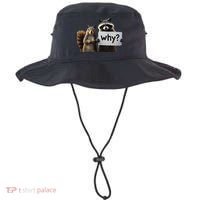 Why Peanut The Squirrel & Fred The Raccoon Bucket Hat thumb 0