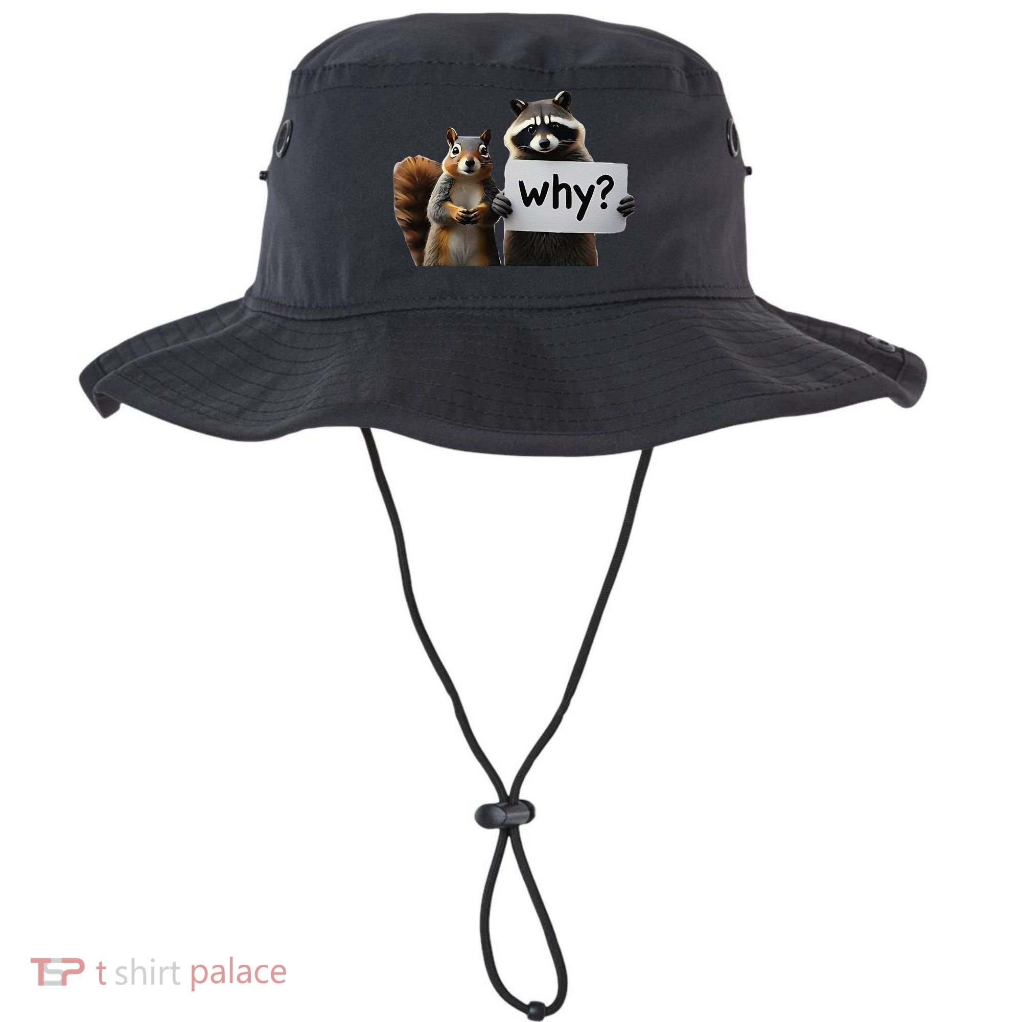 Why Peanut The Squirrel & Fred The Raccoon Bucket Hat