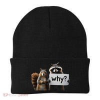 Why Peanut The Squirrel & Fred The Raccoon Beanie thumb 0