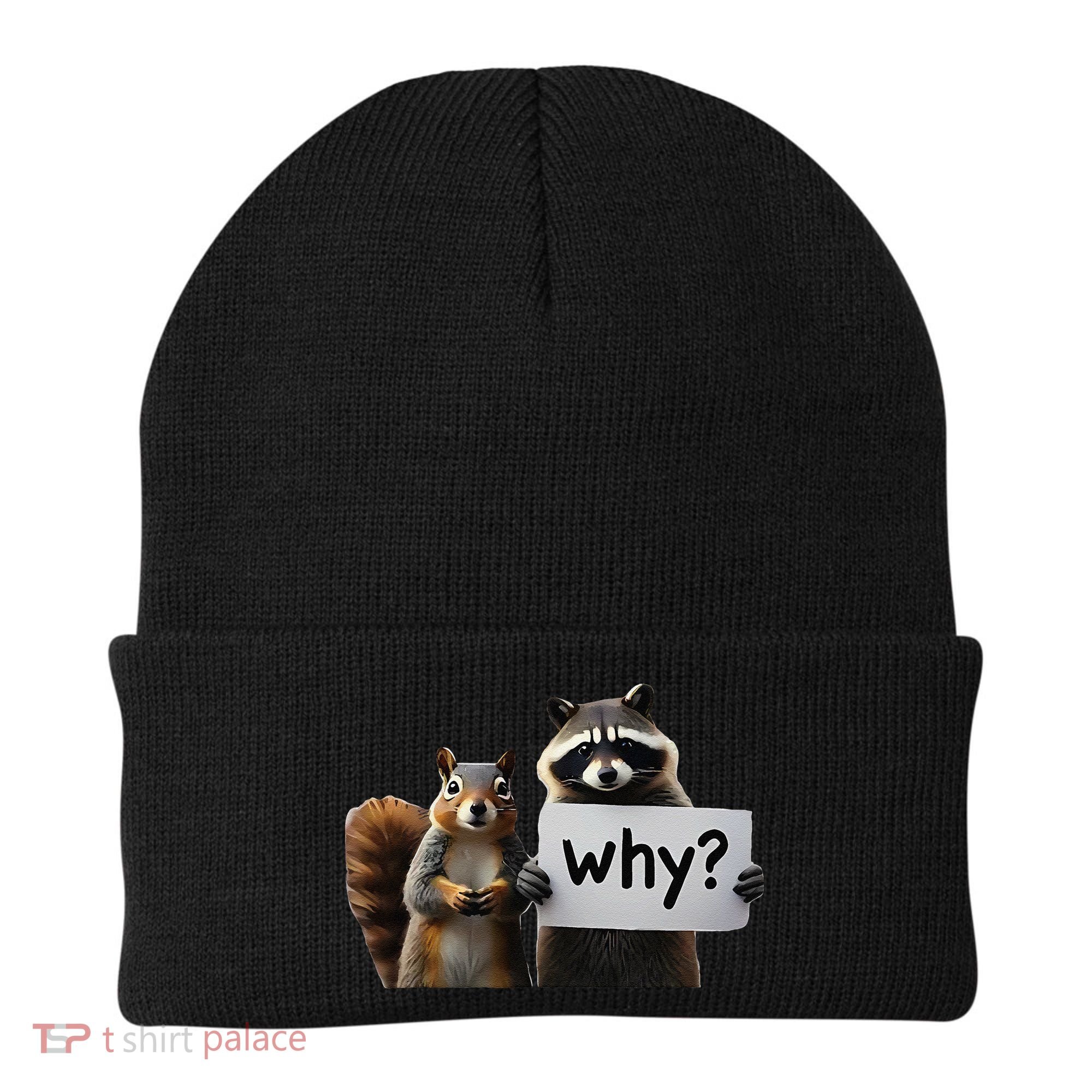 Why Peanut The Squirrel & Fred The Raccoon Beanie