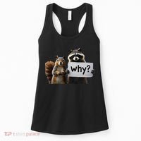 Why Peanut The Squirrel & Fred The Raccoon Women's Tank Top thumb 0