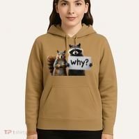 Why Peanut The Squirrel & Fred The Raccoon Hoodie thumb 5