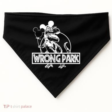 Wrong Park USA-Made Doggie Bandana