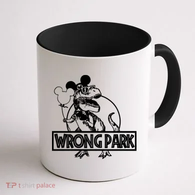 Wrong Park Coffee Mug back