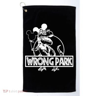 Wrong Park Golf Towel
