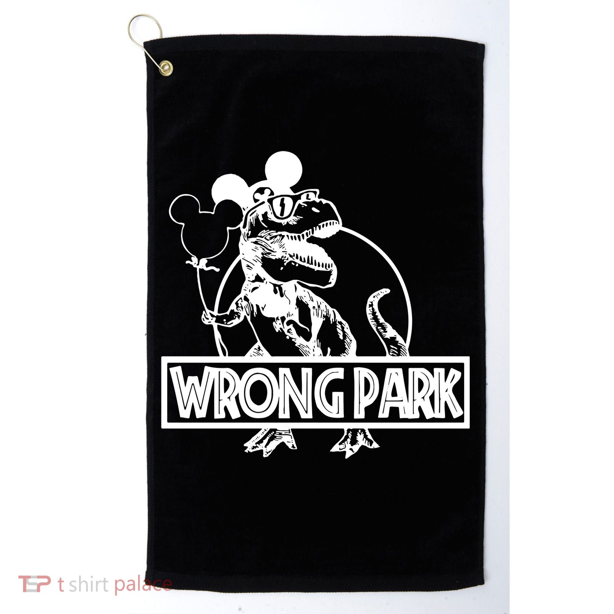 Wrong Park Golf Towel