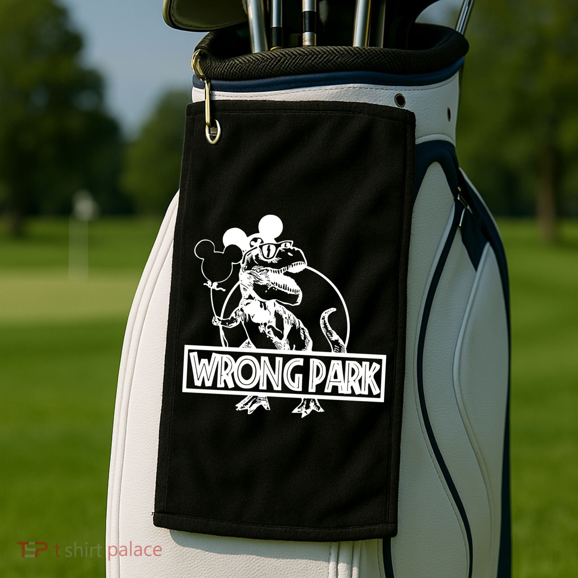 Wrong Park Golf Towel