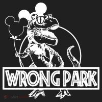 Wrong Park Golf Towel thumb 3