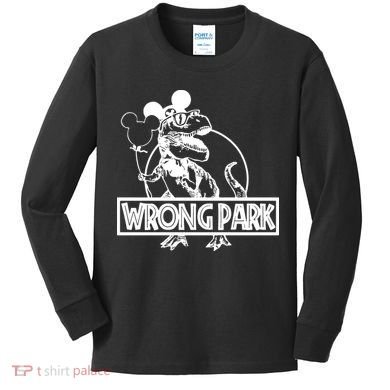 Wrong Park Kids Long Sleeve Shirt