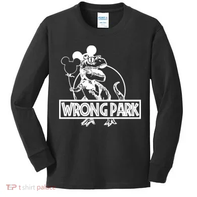 Wrong Park Kids Long Sleeve Shirt