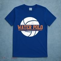 Water Polo World's Toughest Sport Swimming Water Polo Cool Gift T-Shirt thumb 5
