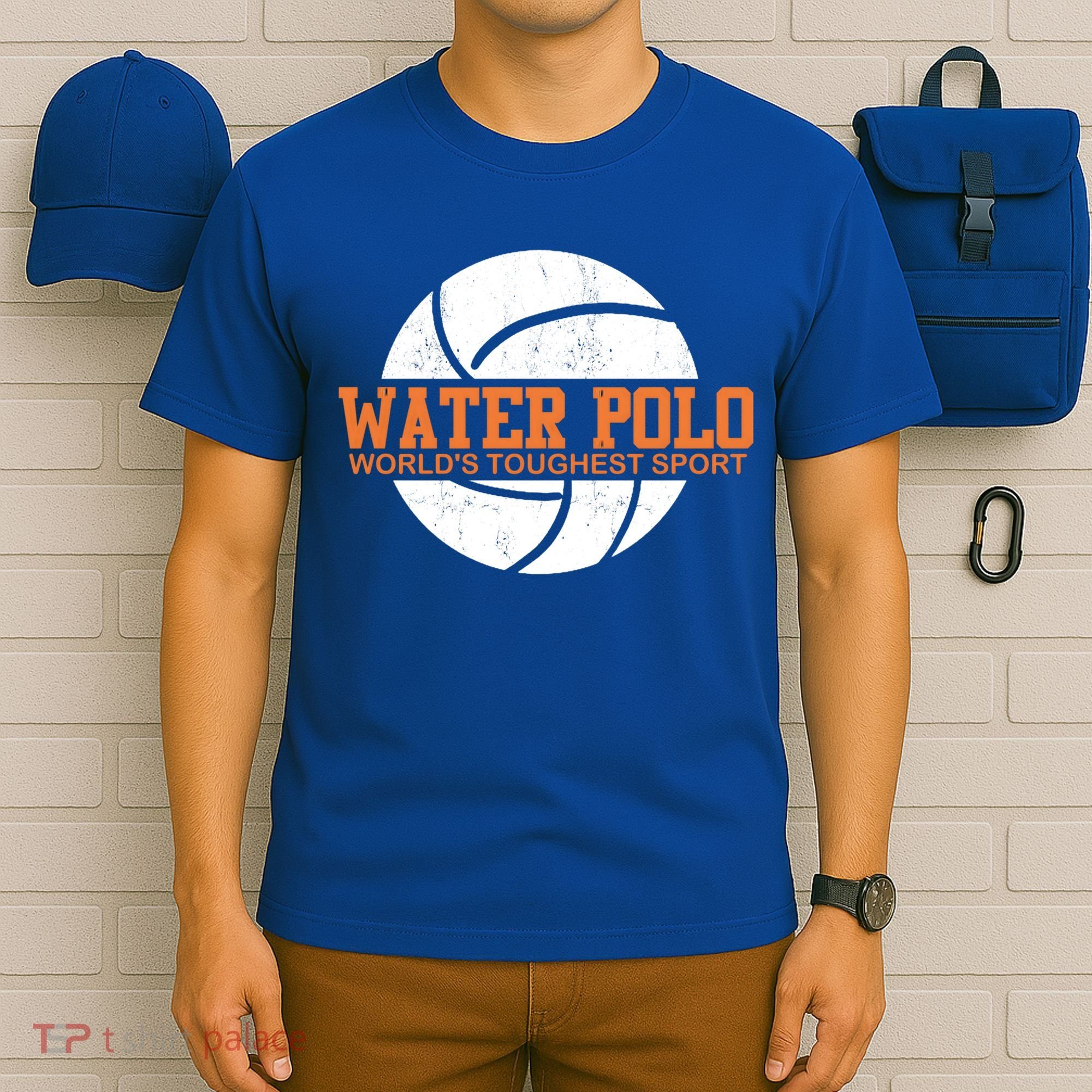 Water Polo World's Toughest Sport Swimming Water Polo Cool Gift T-Shirt