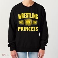 Wrestling Princess Wrestles Wrestler Wrestle Wrestling Women's Sweatshirt thumb 0