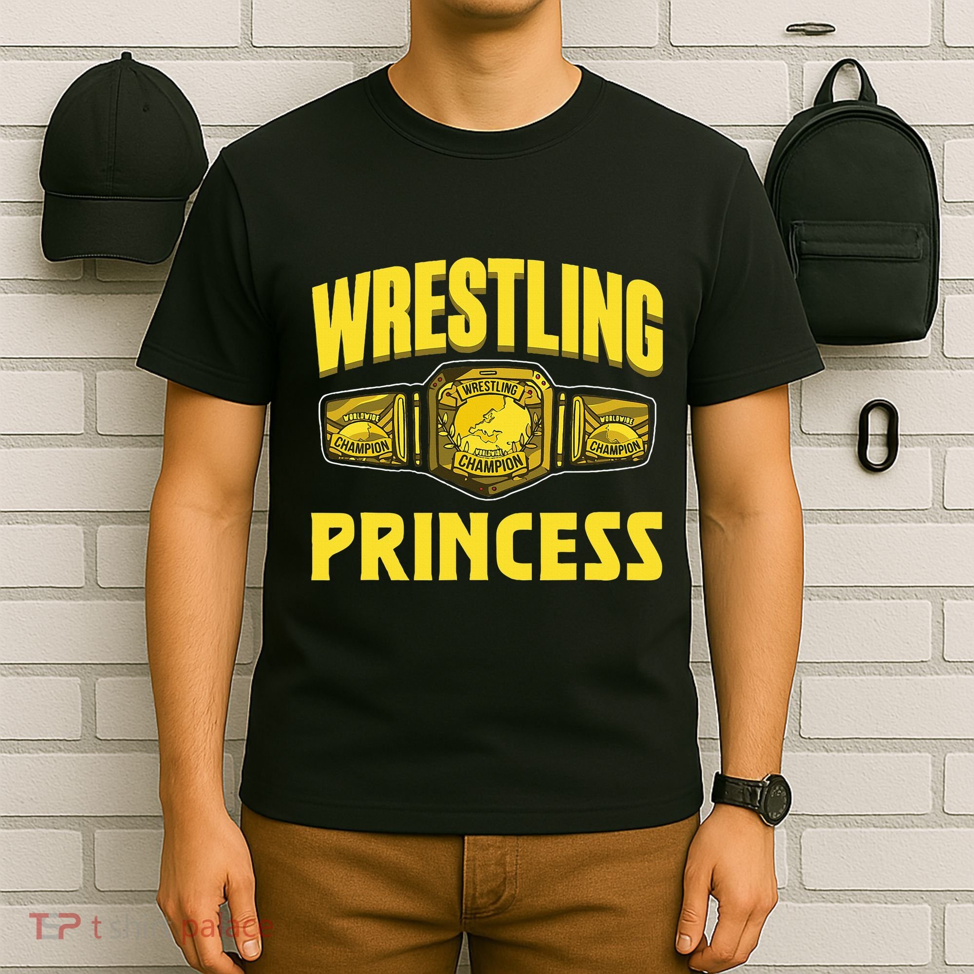 Wrestling Princess Wrestles Wrestler Wrestle Wrestling T-Shirt