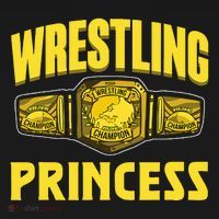 Wrestling Princess Wrestles Wrestler Wrestle Wrestling T-Shirt thumb 7