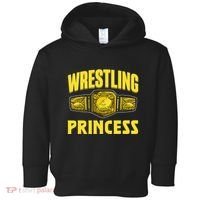 Wrestling Princess Wrestles Wrestler Wrestle Wrestling Toddler Hoodie thumb 0